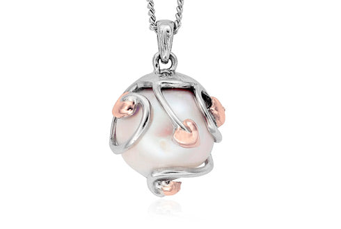 Clogau Tree Of Life Caged Pearl Pendant