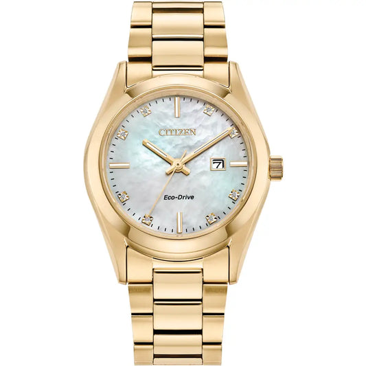 ladies Citizen Eco-Drive Sport Luxury Watch.