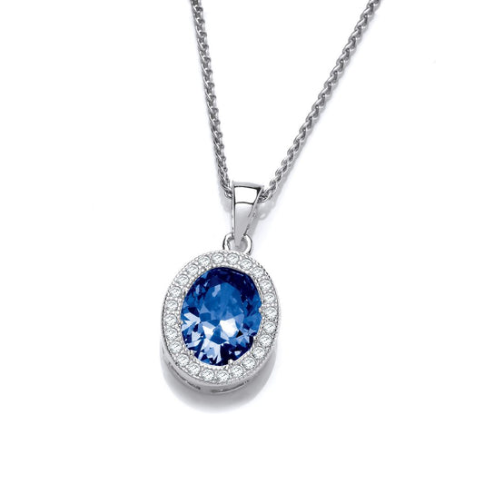 Silver & Cubic Zirconia timeless elegance Necklace