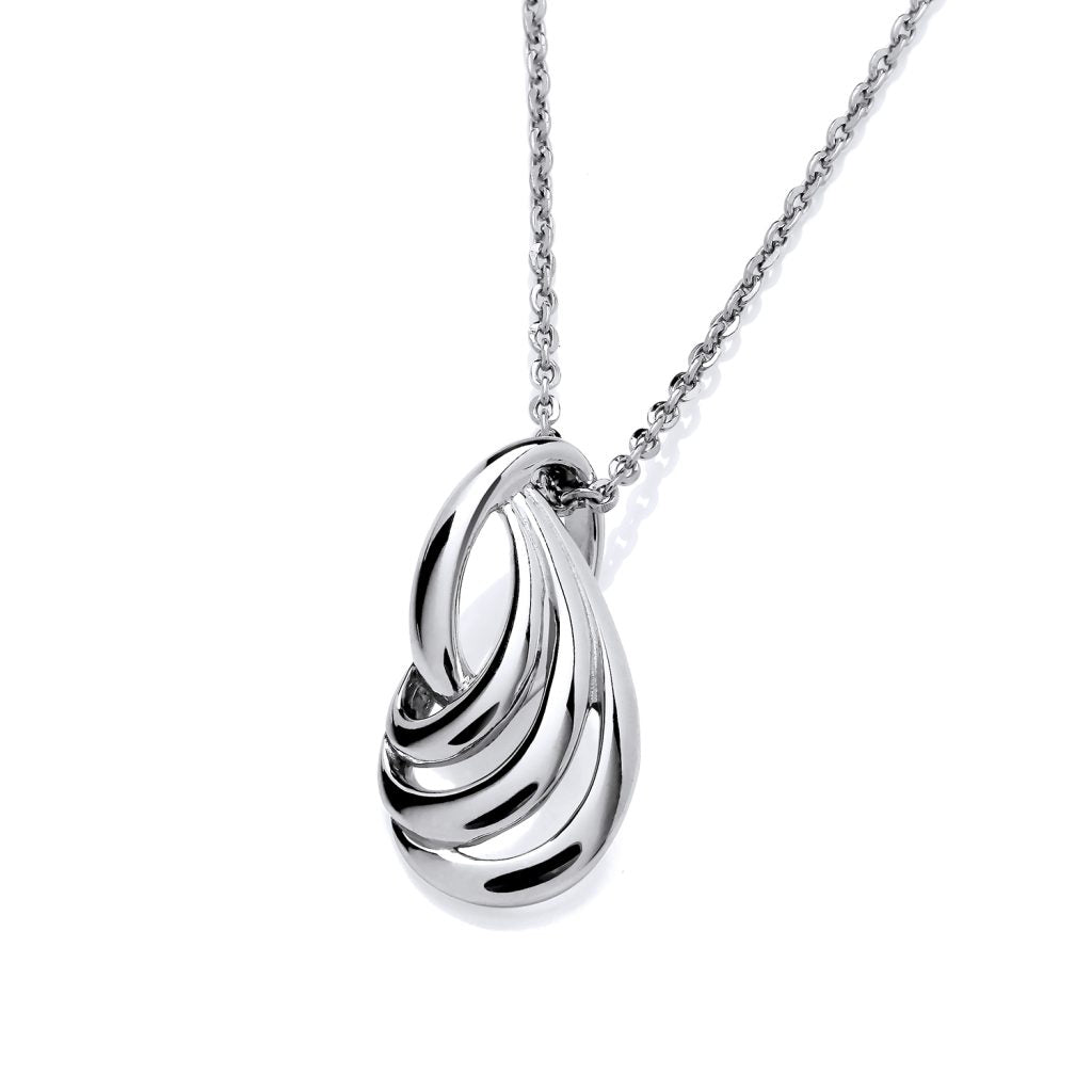 Silver Curve Pendant