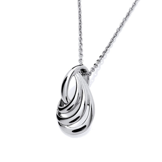 Silver Curve Pendant