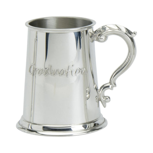 1PT PEWTER TANKARD GRADUATION DESIGN