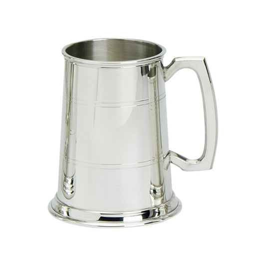 1PT PEWTER STANDARD TANKARD