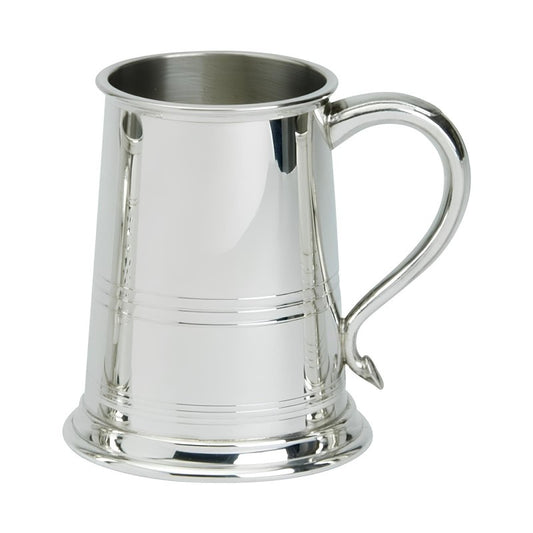 1PT PEWTER BATH STYLE TANKARD