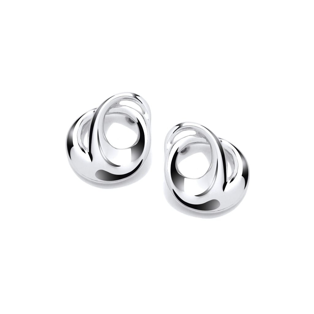 Silver Aurora Earrings