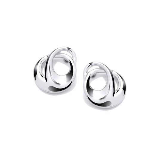 Silver Aurora Earrings