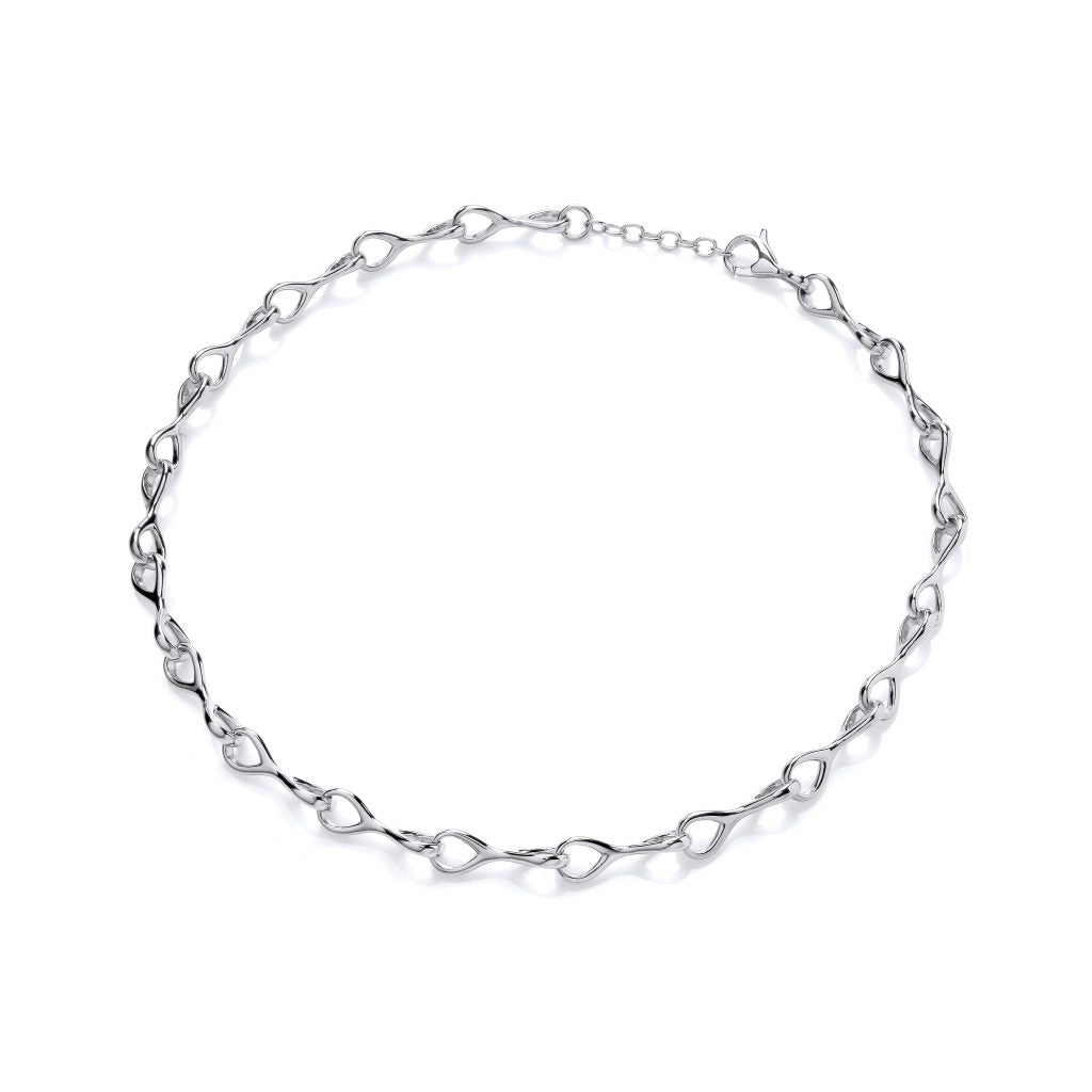 Silver Lucky Eights Necklace