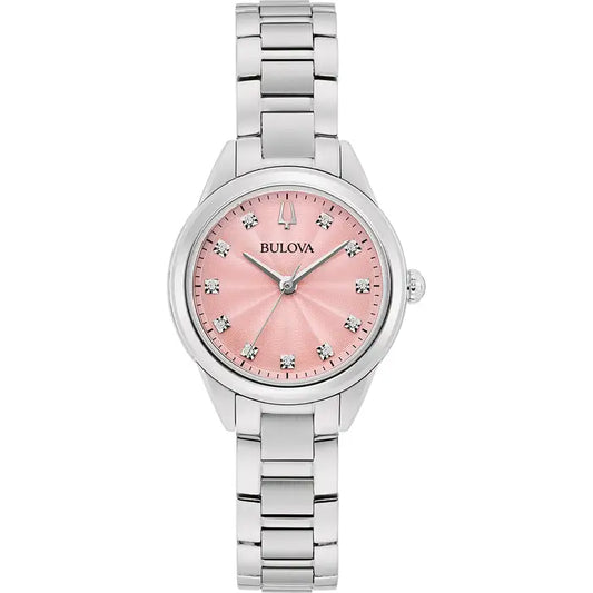 Ladies Bulova Sutton Stainless Steel Watch