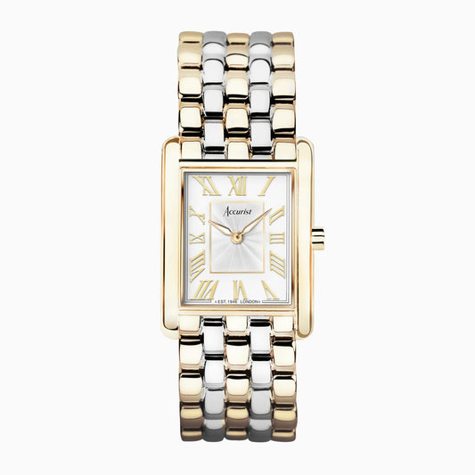 ladies Accurist bracelet watch.