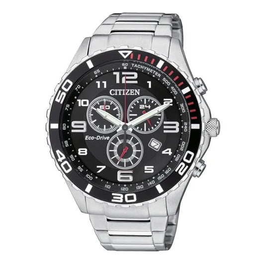 GENTS CITIZEN ECO-DRIVE CHRONOGRAPH WATCH.