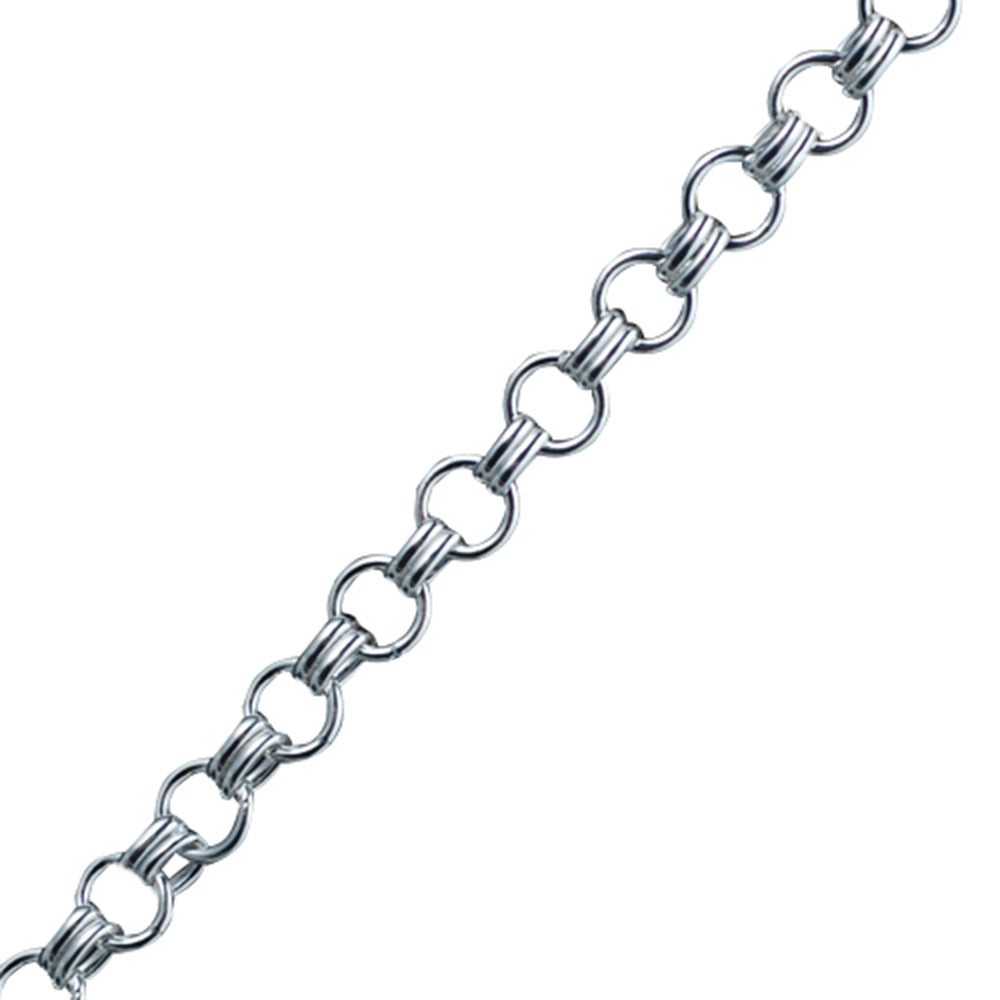 Silver Fancy Chain Bracelet