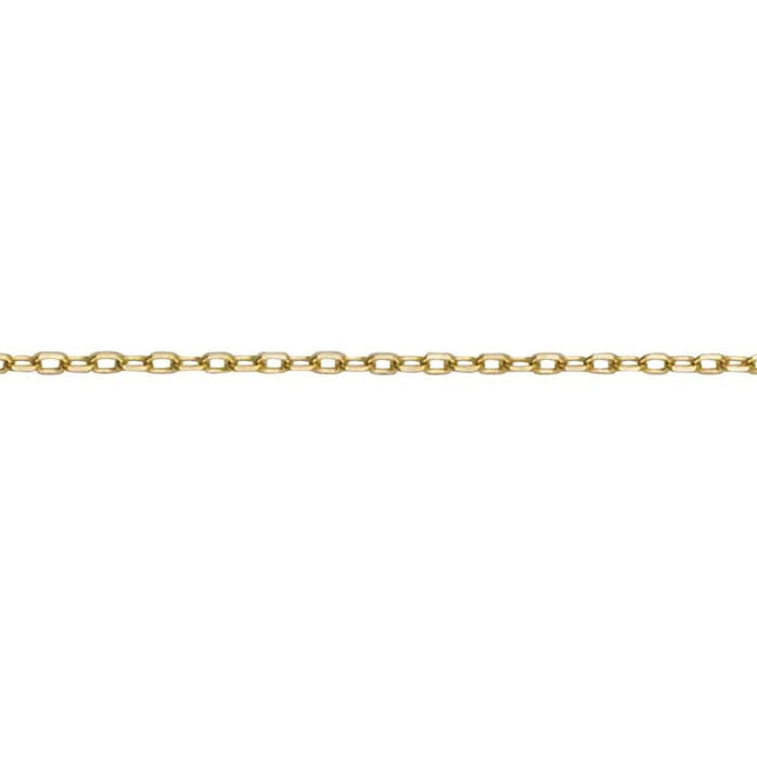 9ct Gold Angle Filed Trace Chain