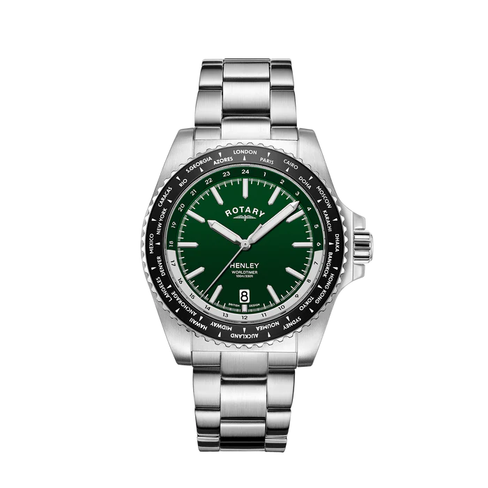Gents Rotary Henley World timer.