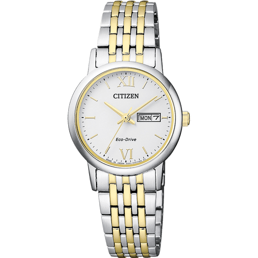 Ladies Citizen Eco-Drive Sapphire Japan Elegant Watch.