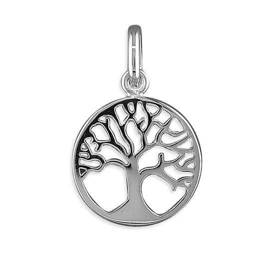 Silver tree of life pendant
