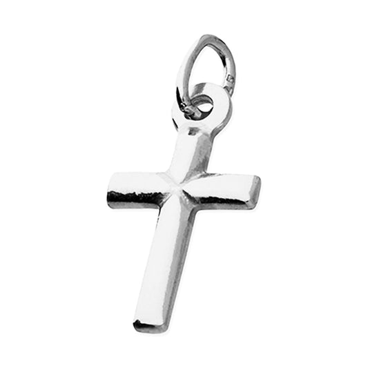 silver small cross pendant.