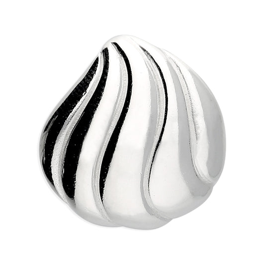 Silver shell pendant