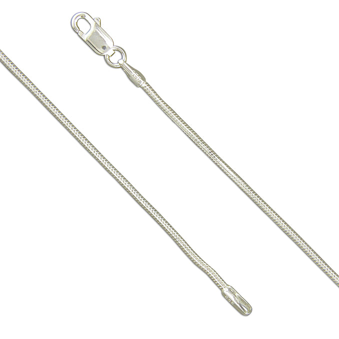 Silver Light snake chain 20"