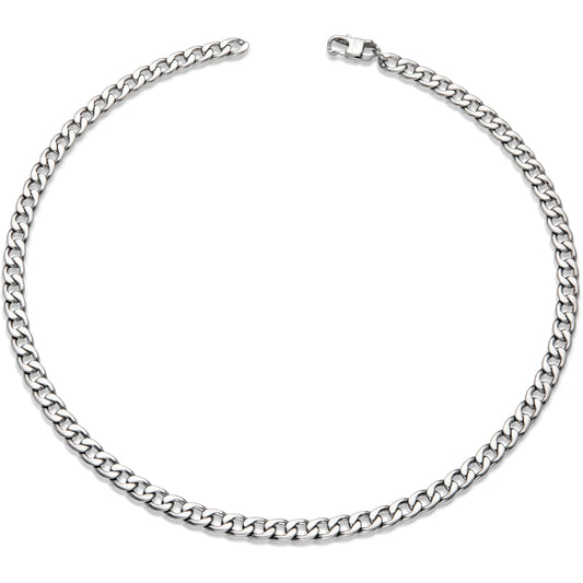 Gents Stainless Steel brushed finish curb chain