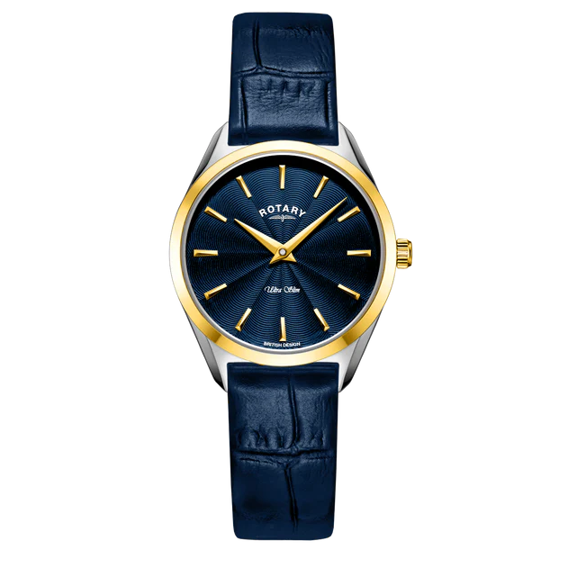 LADIES ROTARY ULTRA SLIM WATCH.