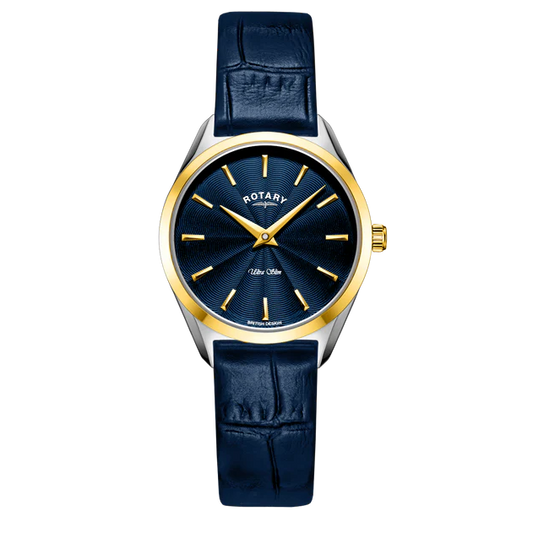 LADIES ROTARY ULTRA SLIM WATCH.
