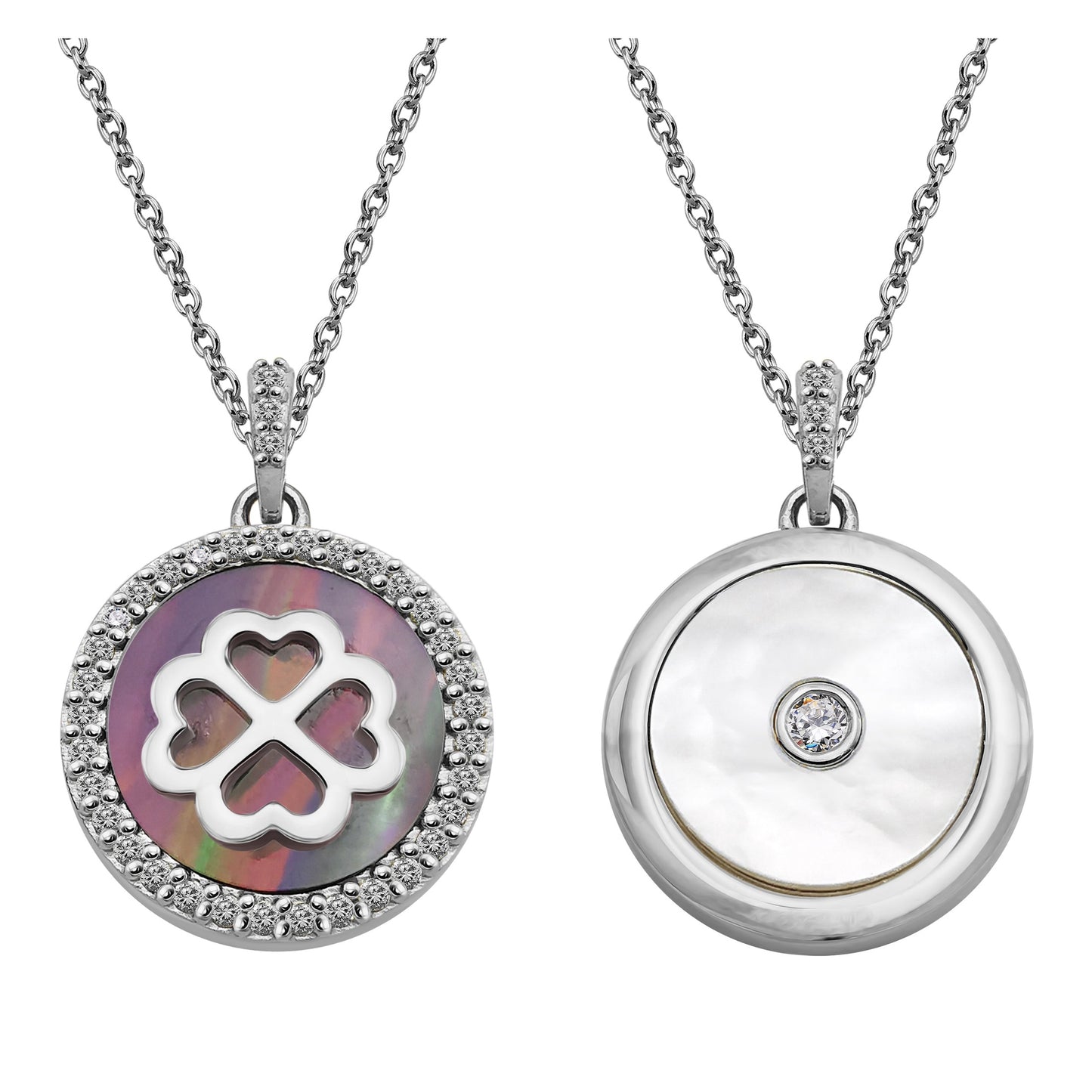 Silver and Mother of Pearl pendant