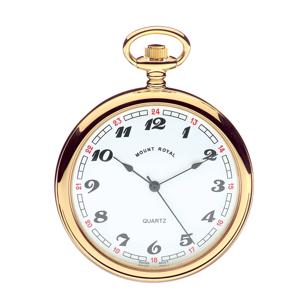 Mount Royal Open Face Pocket Watch