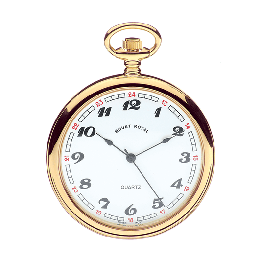 Mount Royal Open Face Pocket Watch