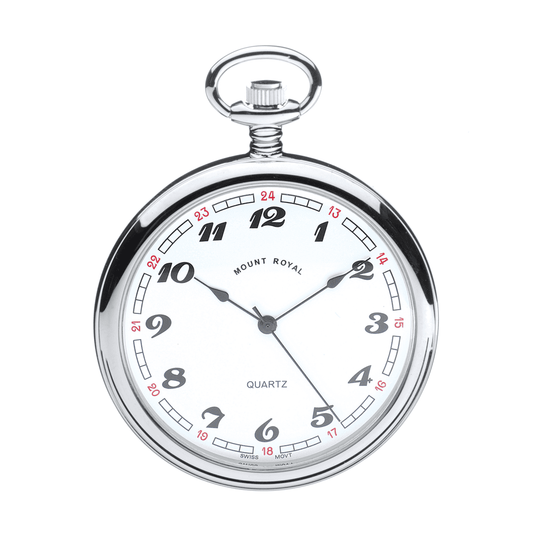 Mount Royal Open Face Pocket Watch