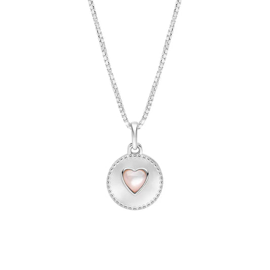 Laura Ashley Kids- Rosmere Love Heart Slider Locket