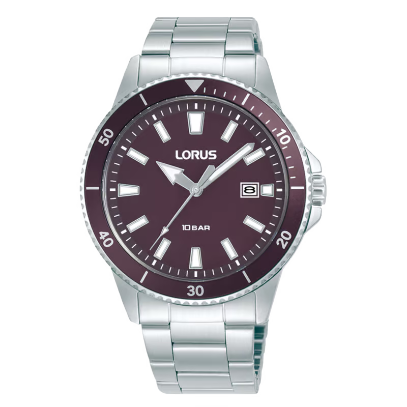 Gents Lorus bracelet watch