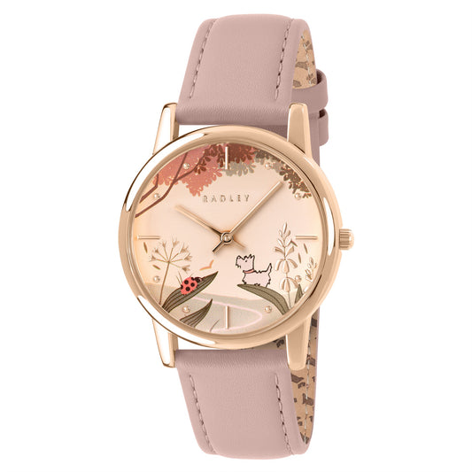Ladies Radley strap watch.