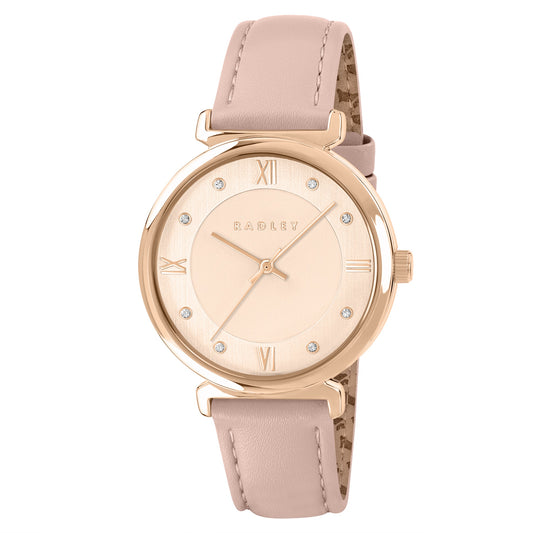 Ladies Radley strap watch.