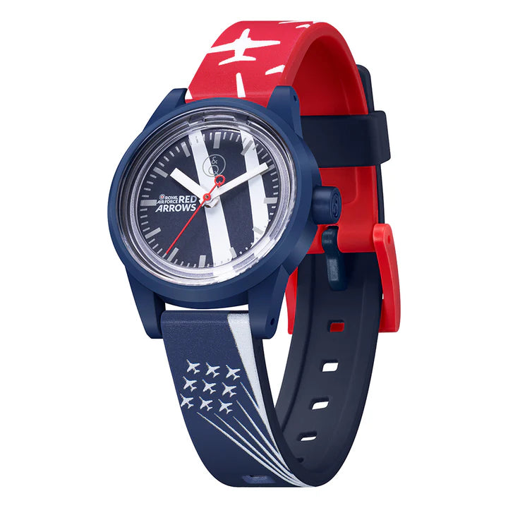 RED ARROWS BLUE STRIPE WATCH.