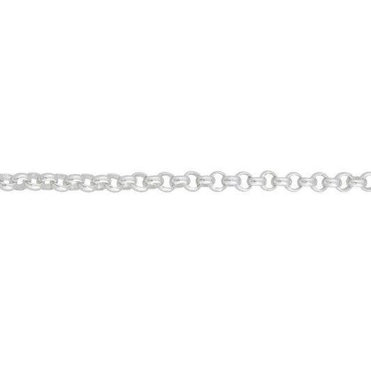 Silver Round Belcher bracelet