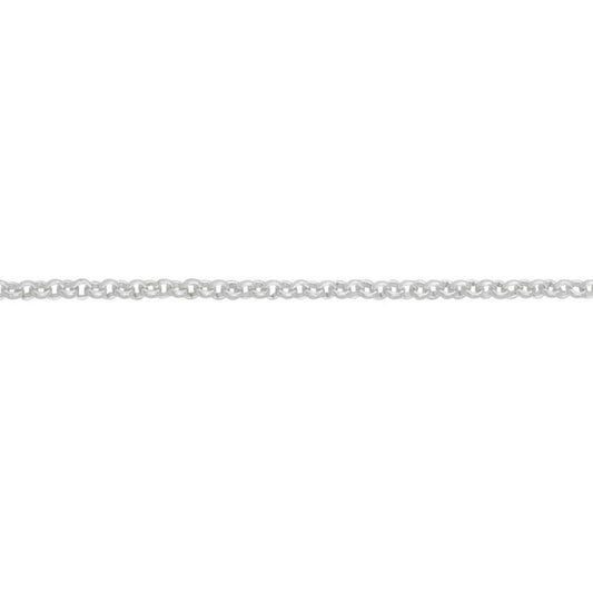 Silver baby belcher chain