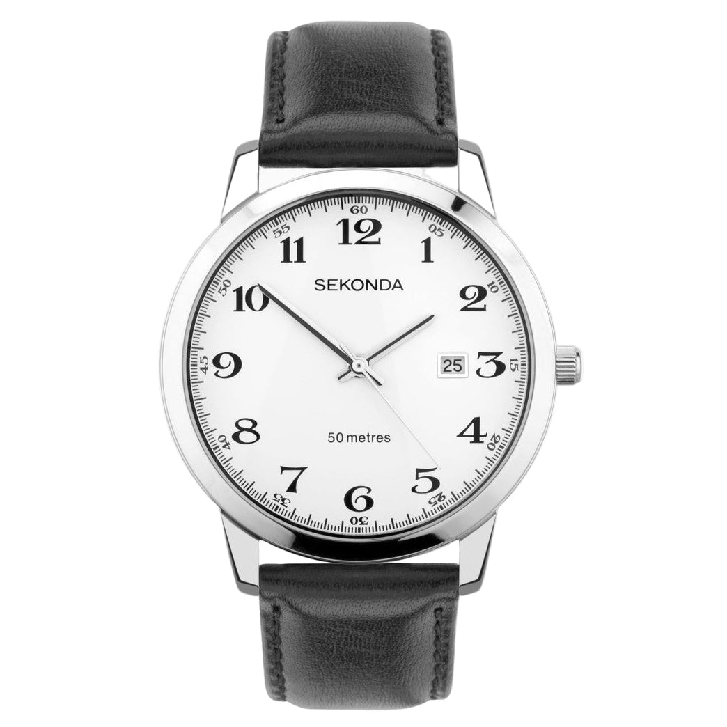 gents sekonda strap watch