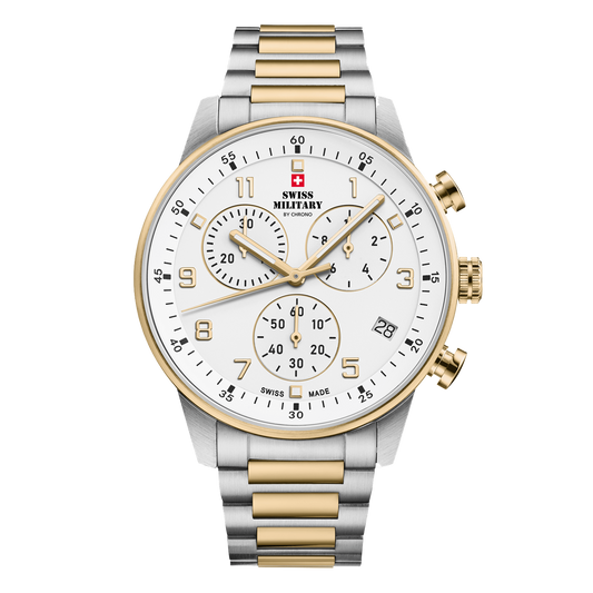 Swiss Military Minimalist Chronograph Watch