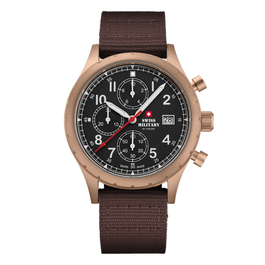Swiss Military Field Chronograph Watch
