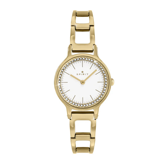 Ladies Spirit Gold Plated Bracelet Watch