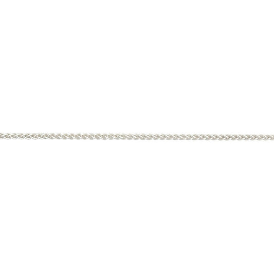 Silver spiga chain