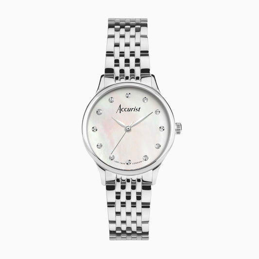 Ladies Accurist bracelet watch.