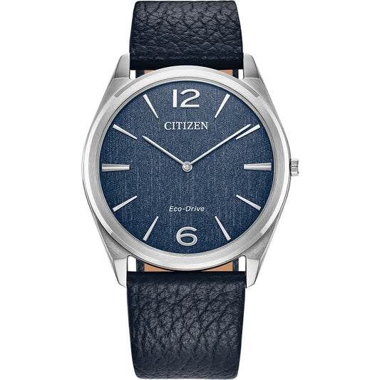 GENTS Citizen Eco-Drive Stiletto strap watch