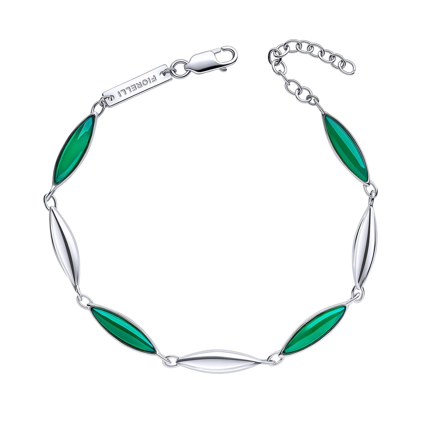 Fiorelli Elongated Navette Onyx Bracelet