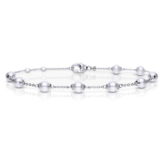Diamonfire Shell Pearl Bracelet
