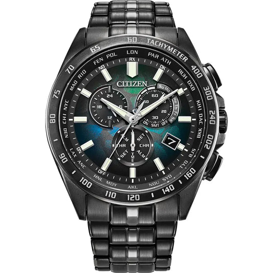GENTS CITIZEN ECO-DRIVE A.T. LAYERS OF TIME WATCH.