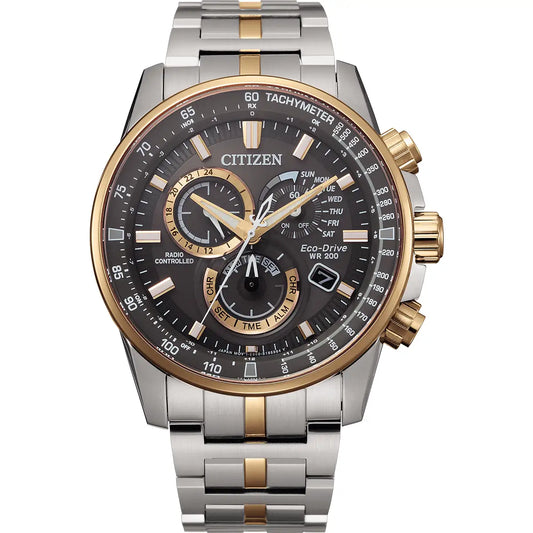 GENTS CITIZEN ECO-DRIVE WATCH ATOMIC CLOCK.