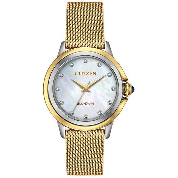 Ladies Citizen Eco-Drive bracelet Watch.