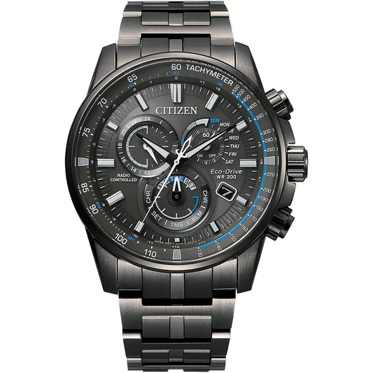 GENTS CITIZEN ECO-DRIVE PERPETUAL CALENDAR WATCH.