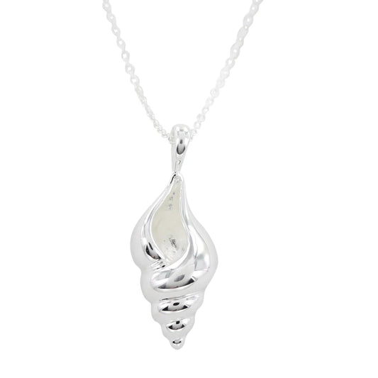 Silver Conch Shell necklace